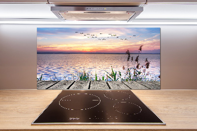 Cooker splashback Lake West