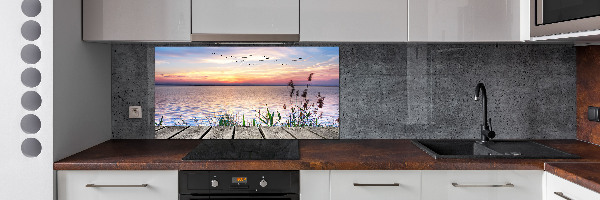 Cooker splashback Lake West