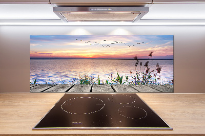 Cooker splashback Lake West