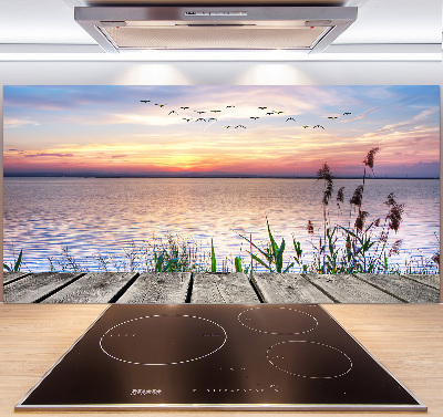 Cooker splashback Lake West