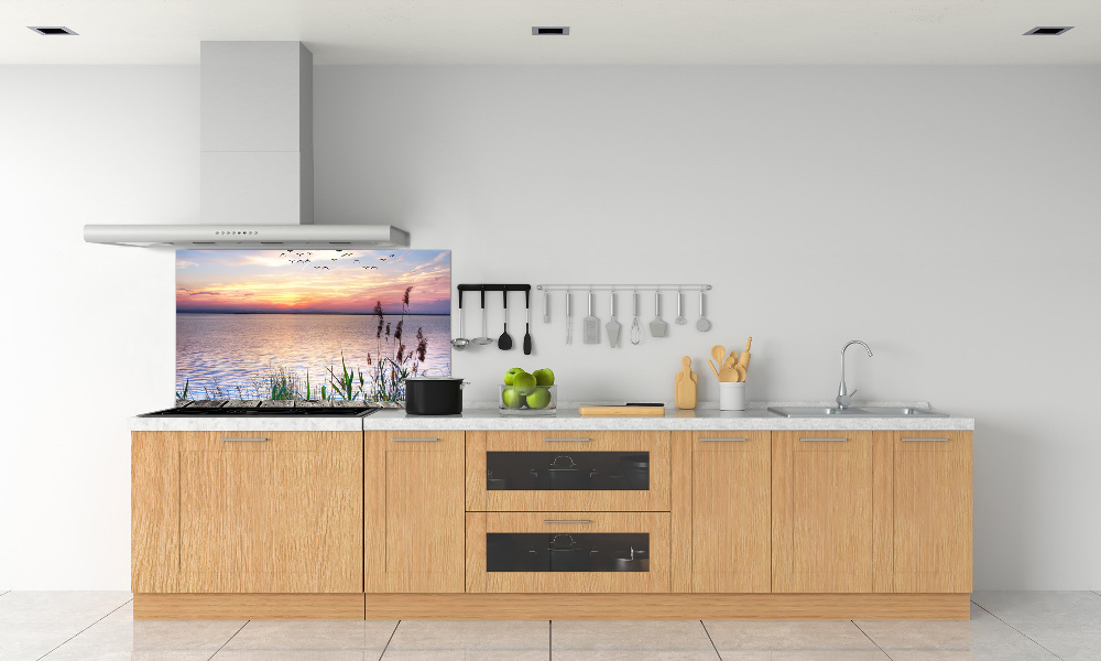 Cooker splashback Lake West