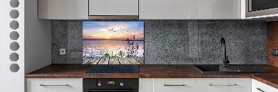 Cooker splashback Lake West