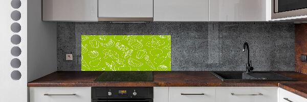 Cooker splashback Fruits and vegetables