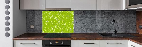 Cooker splashback Fruits and vegetables