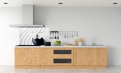 Kitchen splashback Zen stone and butterfly