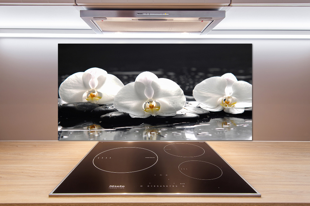 Kitchen splashback Orchid