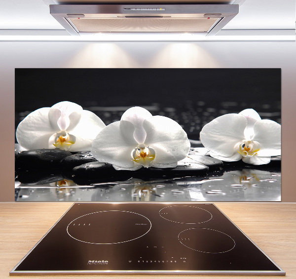 Kitchen splashback Orchid