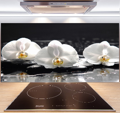 Kitchen splashback Orchid