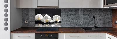 Kitchen splashback Orchid