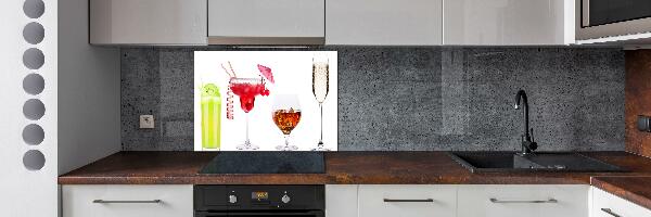 Kitchen splashback Drink set