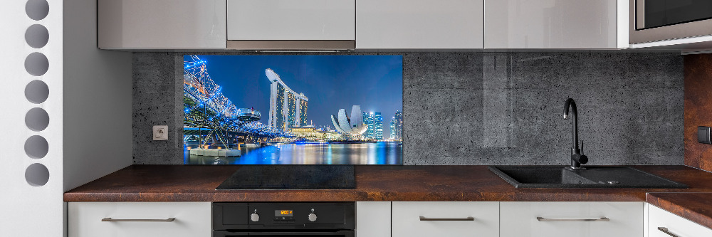 Cooker splashback Singapore at night