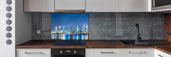 Cooker splashback Singapore at night