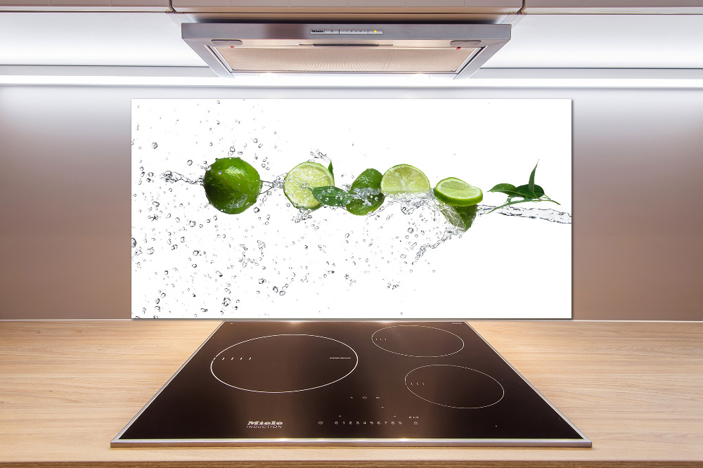 Kitchen splashback Lime and water