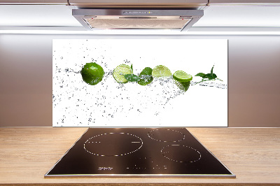 Kitchen splashback Lime and water