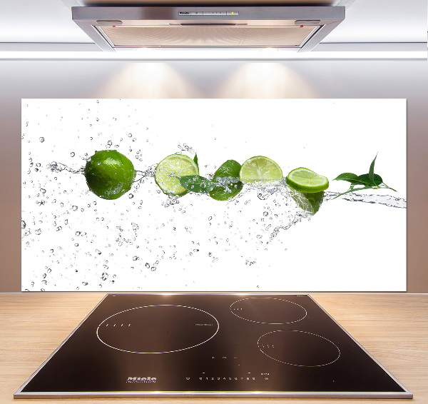 Kitchen splashback Lime and water