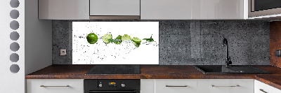 Kitchen splashback Lime and water