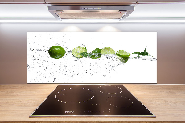 Kitchen splashback Lime and water