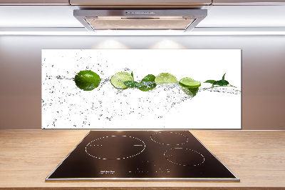 Kitchen splashback Lime and water