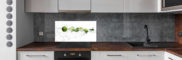 Kitchen splashback Lime and water