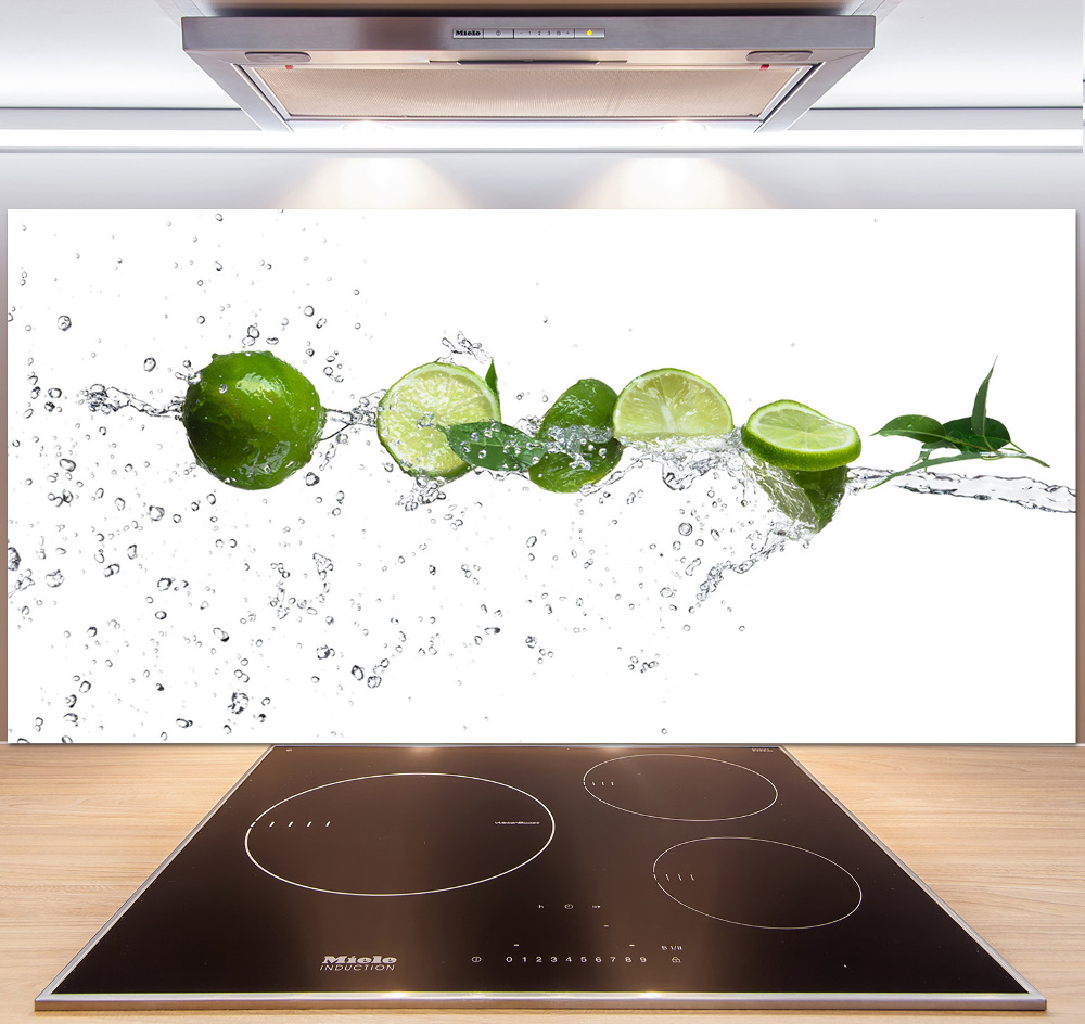 Kitchen splashback Lime and water