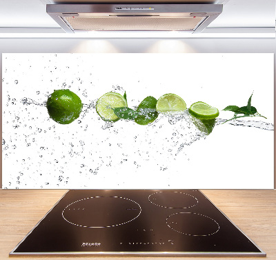 Kitchen splashback Lime and water