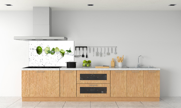 Kitchen splashback Lime and water