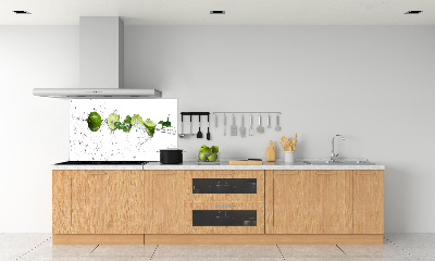 Kitchen splashback Lime and water