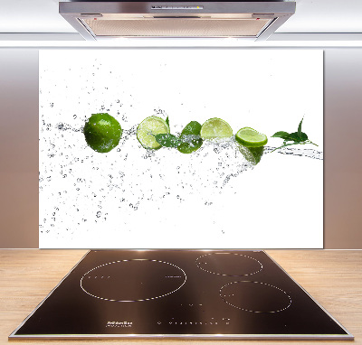 Kitchen splashback Lime and water