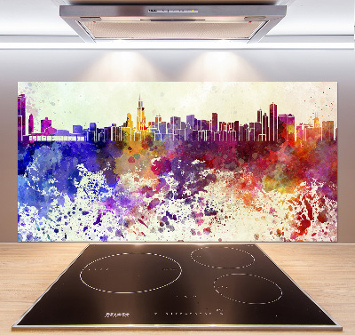 Cooker splashback Colorful chicago