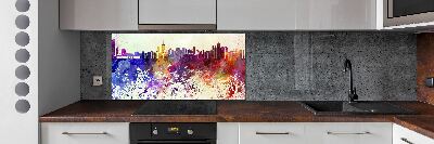 Cooker splashback Colorful chicago