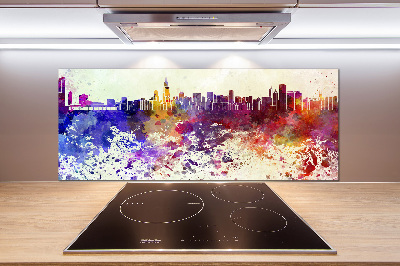 Cooker splashback Colorful chicago