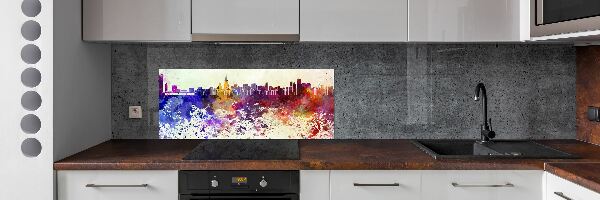 Cooker splashback Colorful chicago