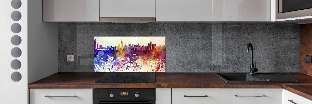 Cooker splashback Colorful chicago