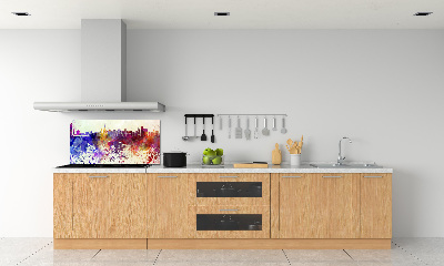 Cooker splashback Colorful chicago