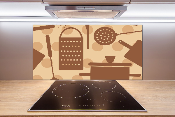 Cooker splashback Kitchen tools