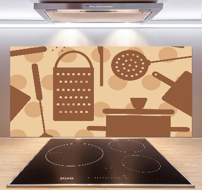 Cooker splashback Kitchen tools