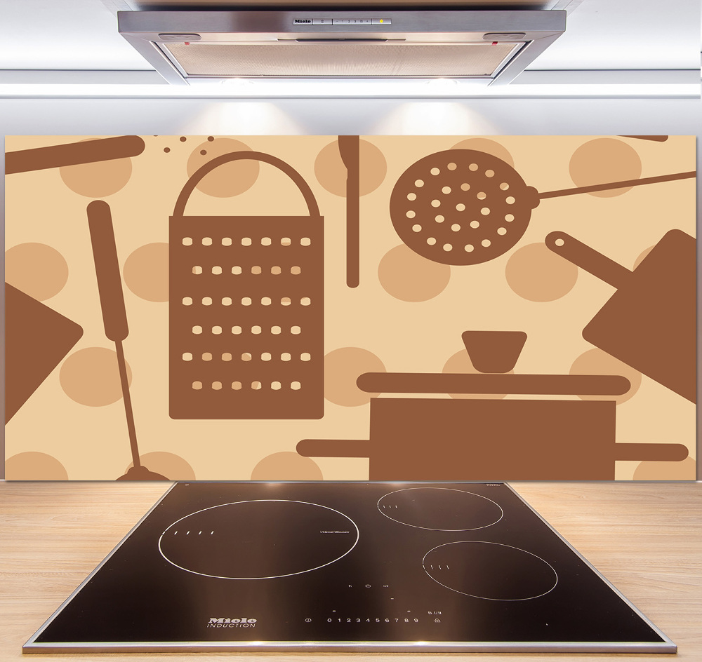 Cooker splashback Kitchen tools