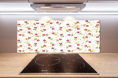 Cooker splashback Cherry