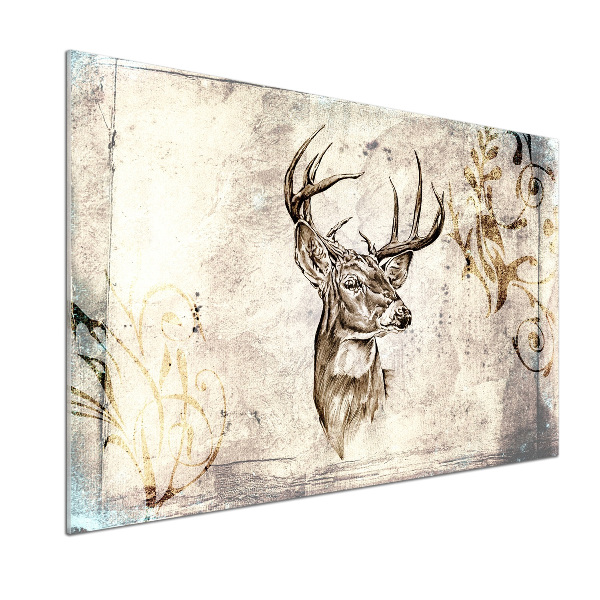 Kitchen splashback Deer