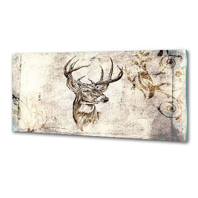 Kitchen splashback Deer