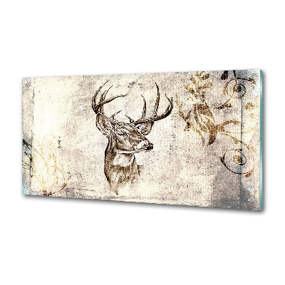 Kitchen splashback Deer