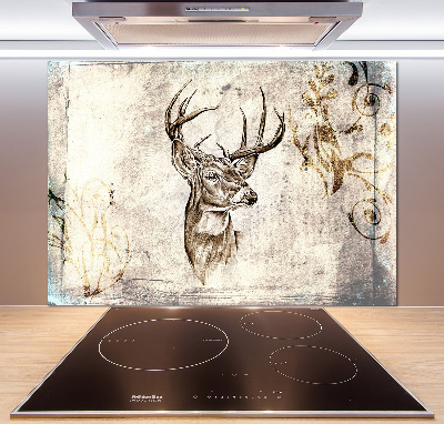 Kitchen splashback Deer