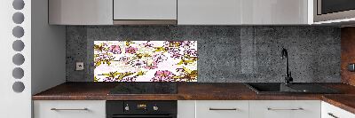 Cooker splashback Cherry blossoms