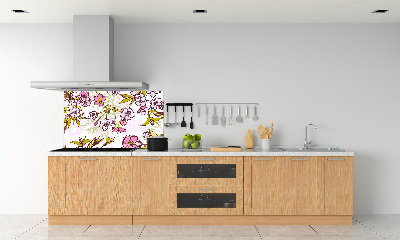 Cooker splashback Cherry blossoms