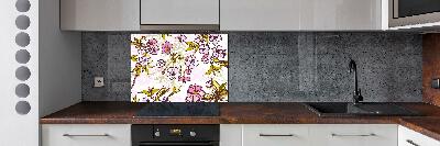 Cooker splashback Cherry blossoms