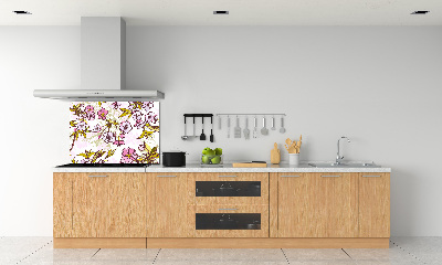 Cooker splashback Cherry blossoms