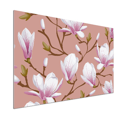 Cooker splashback Magnolia