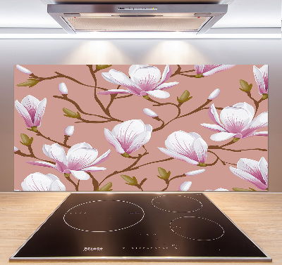 Cooker splashback Magnolia