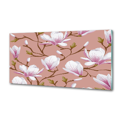 Cooker splashback Magnolia