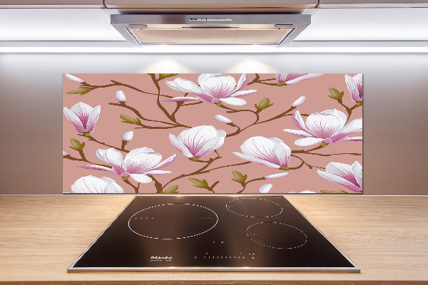 Cooker splashback Magnolia